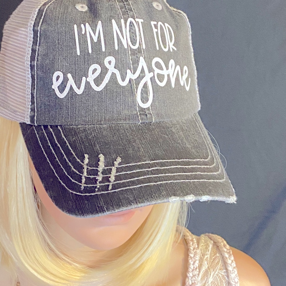 I’m not For Everyone Baseball ⚾️ Cap!